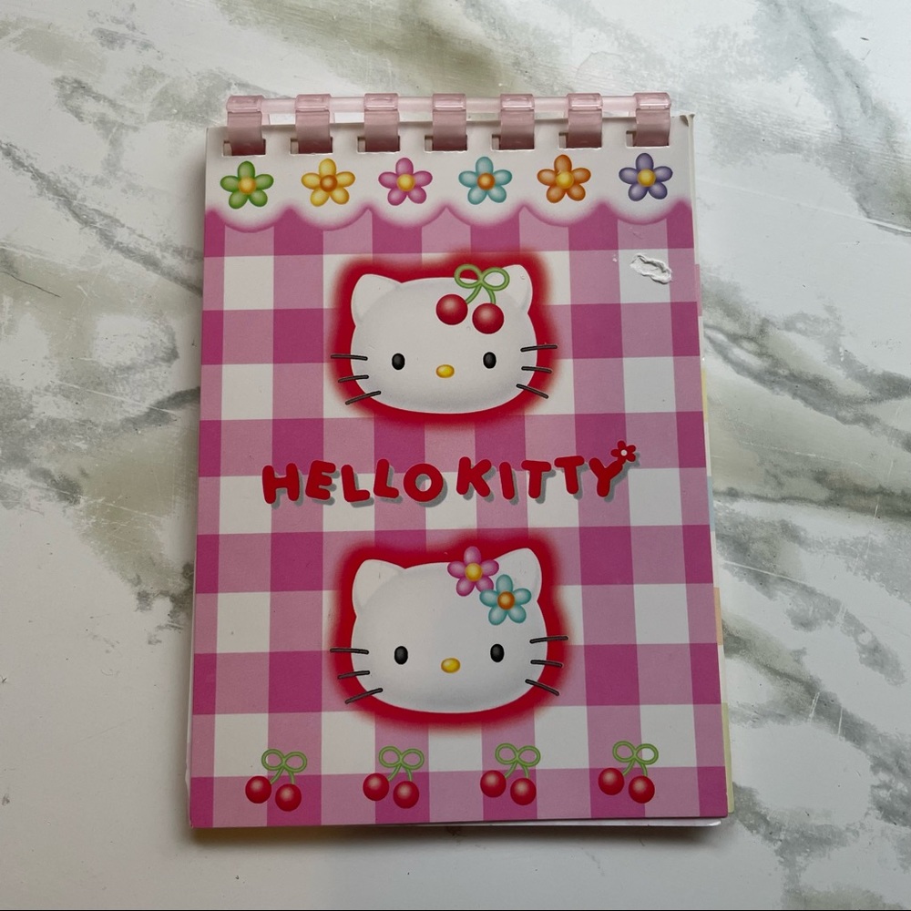 1998 Hello Kitty Cherries notebook